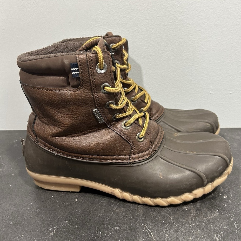 NAUTICA Channing Duck Boots Waterproof Shell Insulated Men's size 7 FLAWED